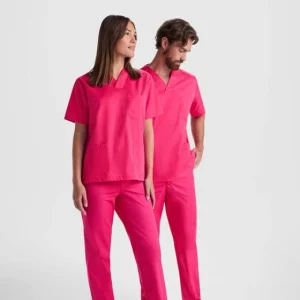 Roly WRK Panacea työpaita omalla logolla | Lyhythihainen unisex-työpaita alk. 5kpl. merkkauksella