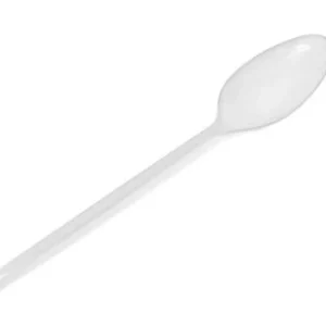 Kertakäyttöinen kahvilusikka 12,5 cm, valkoinen, 1000 kpl/pkt