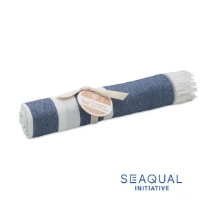 Kierrätetty hamam-pyyhe yrityksille – SEAQUAL® Wave 100x170 cm