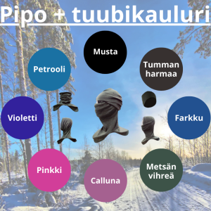 Merinovillapipo + Tuubikauluri